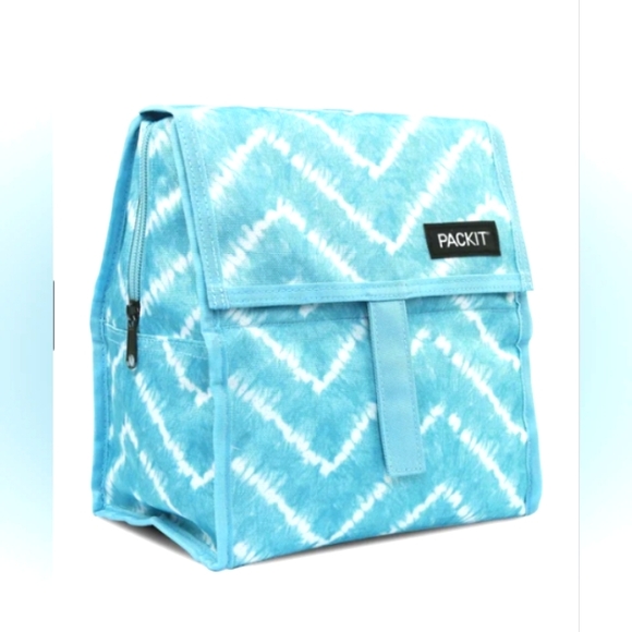 PackIt Lunch Box Congelabile Con Tecnologia ECOFREEZE - Frigorifero Portatile Pieghevole, 24.9x19.75x19.75 Cm